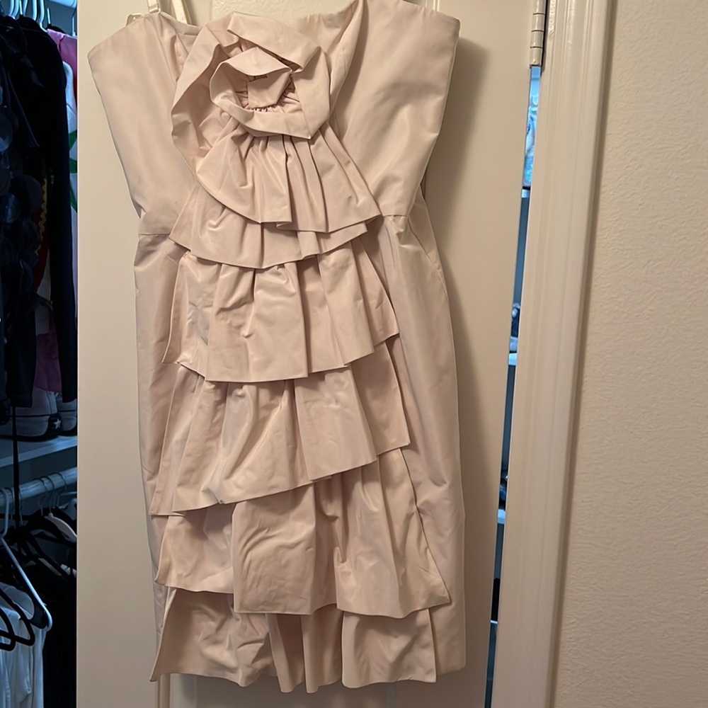 BCBG strapless dress